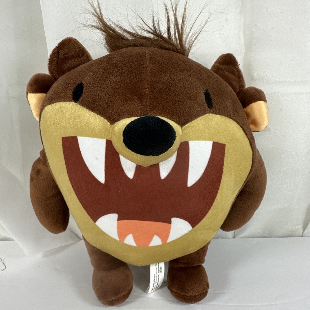 Looney Tunes Warner Brothers Tasmanian Devil Doll Plush Chibi 8.5"  Cartoon Taz